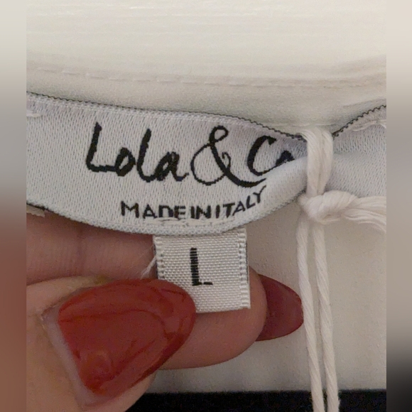 Lola & Co Blouse Made In Italy - Picture 3 of 11